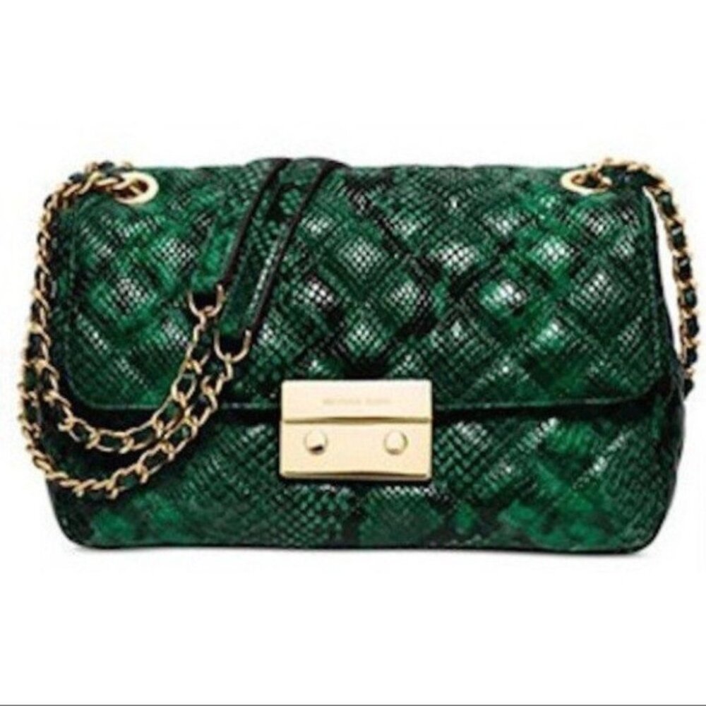 Michael Kors LEATHER Sloan Shoulder Bag